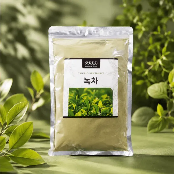 Jeju Island Organic Green Tea Powder (Natural Farm Market) - 500g